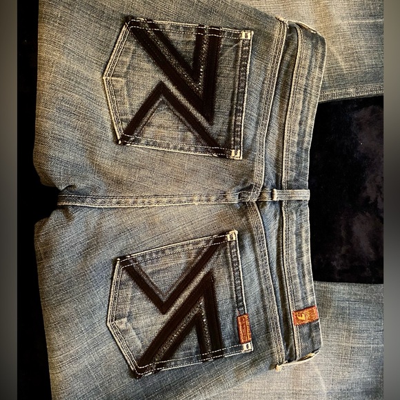 For all 7 mankind boot jeans - Picture 4 of 6